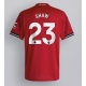 Maillot de foot Manchester United Luke Shaw #23 Domicile vêtements 2025-26 Manches Courtes